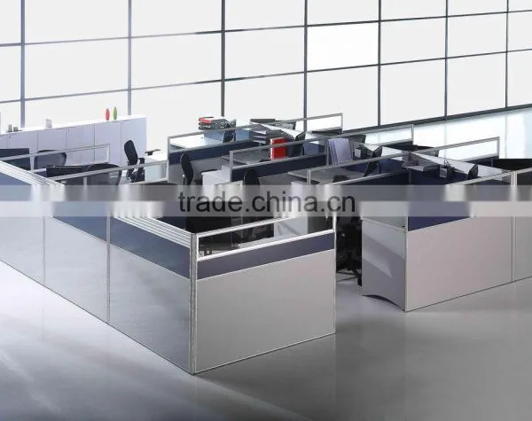 High Quality Mordern Design Desk Base Office Metal Frame Table Call Center Cubicle Office Workstation photo-4