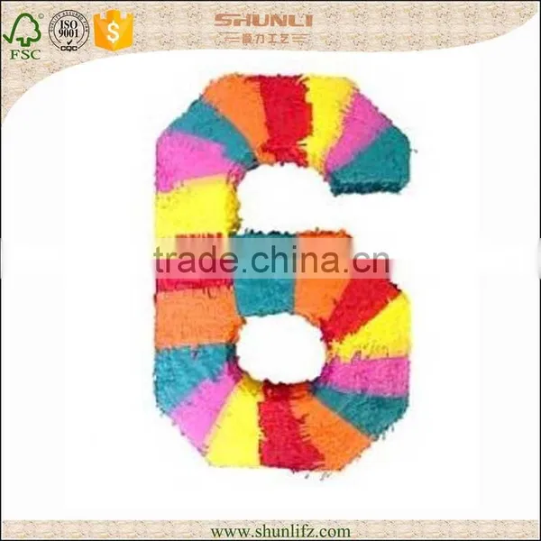 Wholesale Arty Hanging Decoration Colorful Mouse Shaped Paper Pinatas photo-5