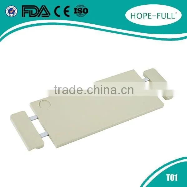 Hospital furniture overbed tables
