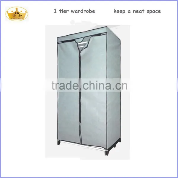 Best Modern Design Metal Tube Fitted Corner Wardrobes