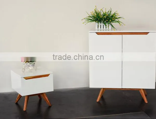 NEW DESIGN WOOD SIDE TABLE BED CABINET WOODEND MODERN MDF COFFEE TABLE photo-4