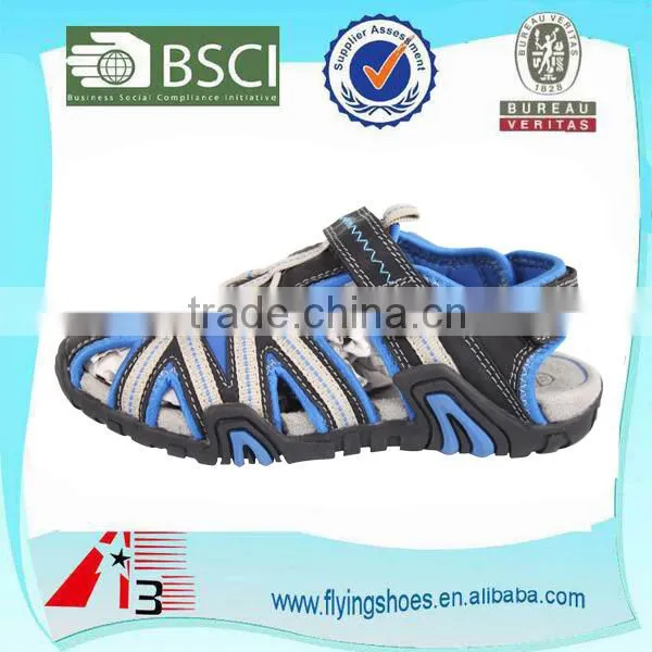 Factory OEM Custom High Quality Leather Lace up Sandals photo-3