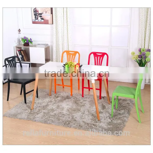 The Beauty Colorful Plastic Dinning Chair photo-2