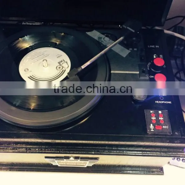 Retro USB Turntable Player