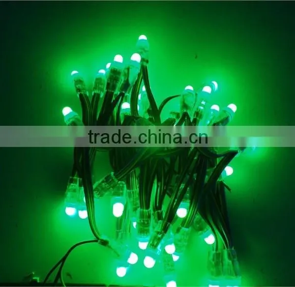Full Color Addressable LED Pixel Light With Heatsink;DC5V Input;5cm Wire Spacing;with Color Wire photo-4