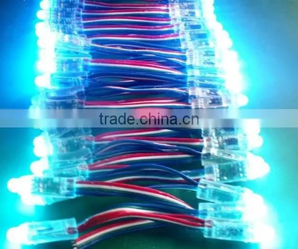 Full Color Addressable LED Pixel Light With Heatsink;DC5V Input;5cm Wire Spacing;with Color Wire photo-6