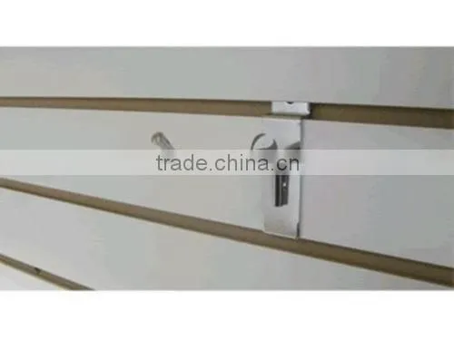 Slatwall Slatgrid Panel Display Metal Hook Peg Hanger photo-2