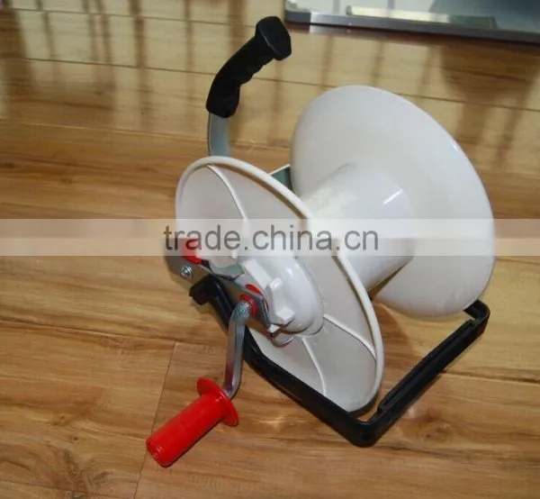 pp Material Electric Fence Geared Reel for Polywire and Polytape photo-2