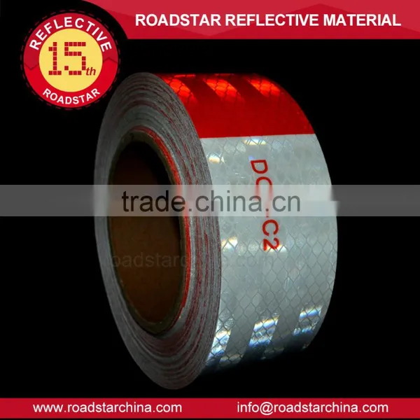 DOT Red& White Reflective Tape for Truck photo-6