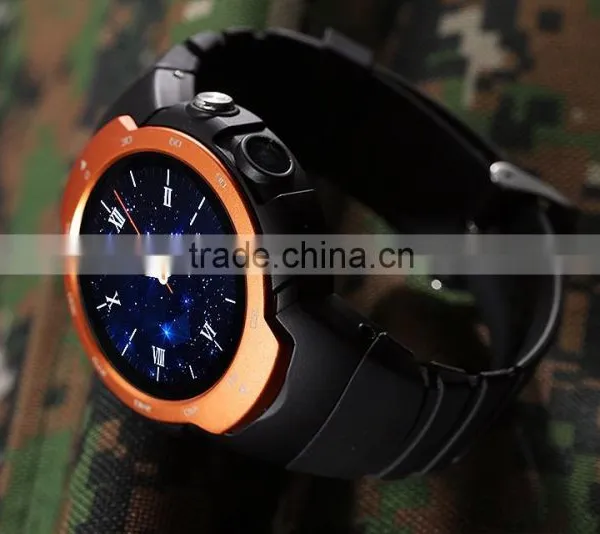 Heart Rate Pulse Monitor Z9 Smart Watch Android 5.1 OS MTK6580 Quad Core Smartwatch Phone Support Google Map 3G WiFi Connect photo-6