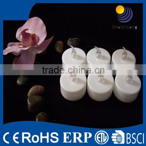 Factory Price Battary Power Pillar Mini Led Tea Light Colorful Candle Light photo-2
