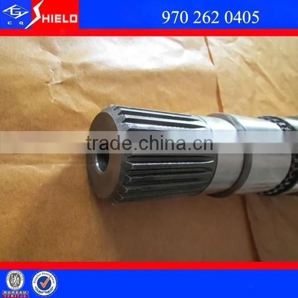 Bus 6 Speed Transmission Maintance Spare Parts Main Shaft 970 262 0405 photo-2