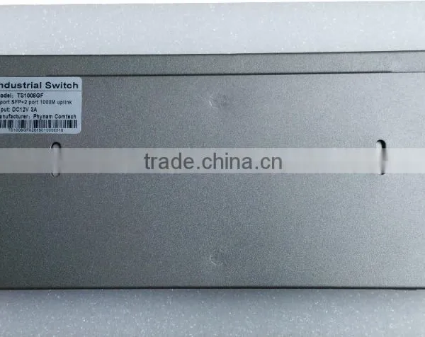 8 SFP Fiber Switch With 2 Port10/100/1000Mbps TX Uplink photo-4