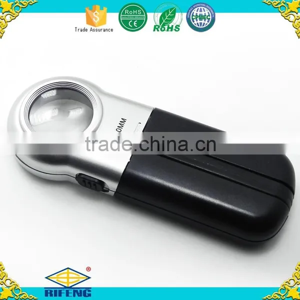 Hot Sale Lighted16x Magnifier Folding Magnifying Glass With LED photo-4