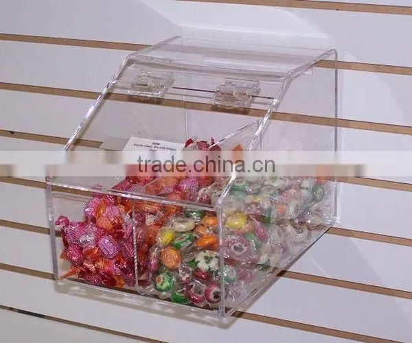 Acrylic Candy Bin With Lid,Acrylic Candy Box,Acrylic Chocolate Box photo-3