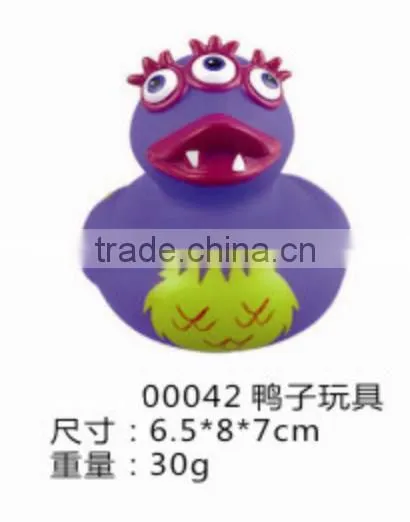 Hallowmas rubber bath duck/horrible rubber bath duck/Terror rubber duck