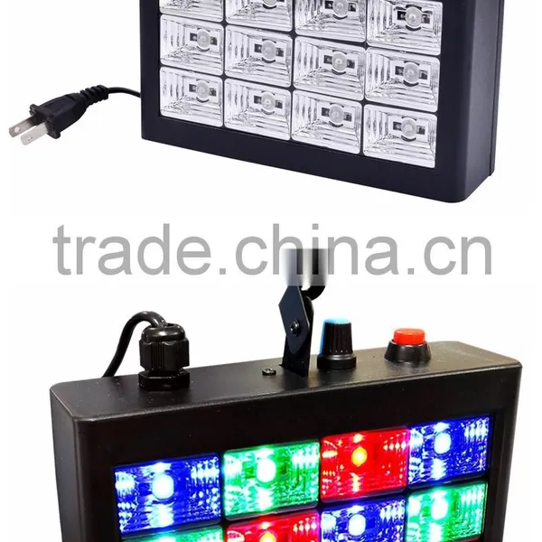 12PCS Mini Rgb Led Strobe Light Led Stage Light Disco Party Light photo-2