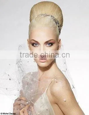 Blonde Hair Accessory Chignon