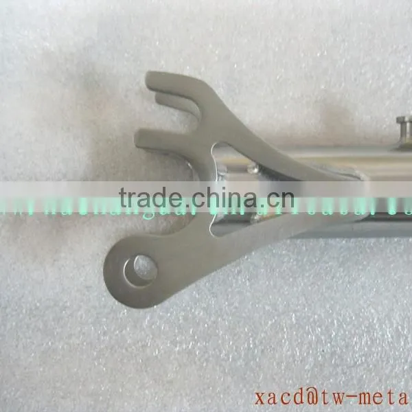 Titanium Bike Seat Post Folding Bike Use Seat Post With Handing Brush Finished New Design Bicycle Seat Post photo-3