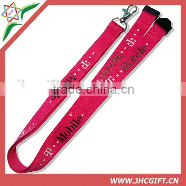 A-grade screen printing polyester neck lanyard