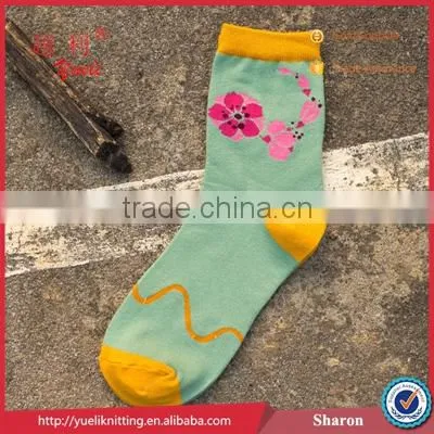 Custom Sock Packaging Korea Sock Knitting Machine Little Flower Sock photo-4