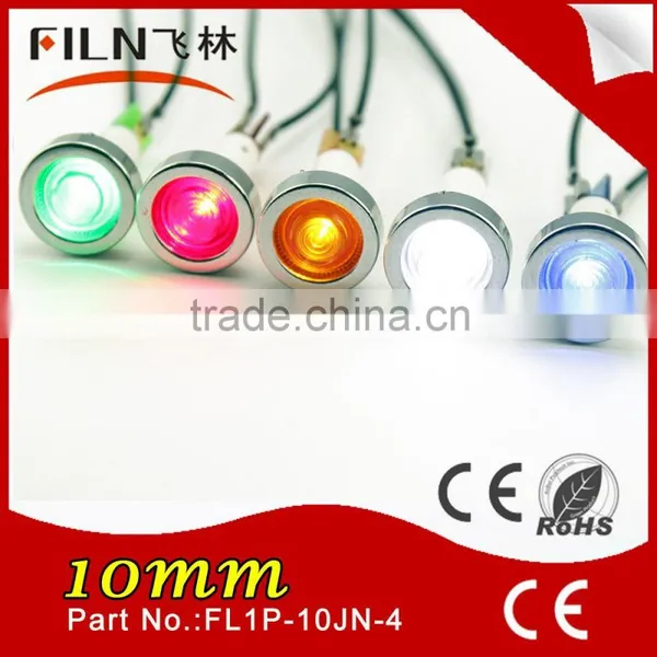 IP67 2015 Waterproof Plastic 10mm 230v Led Neon Signal Light Wall Mount photo-6