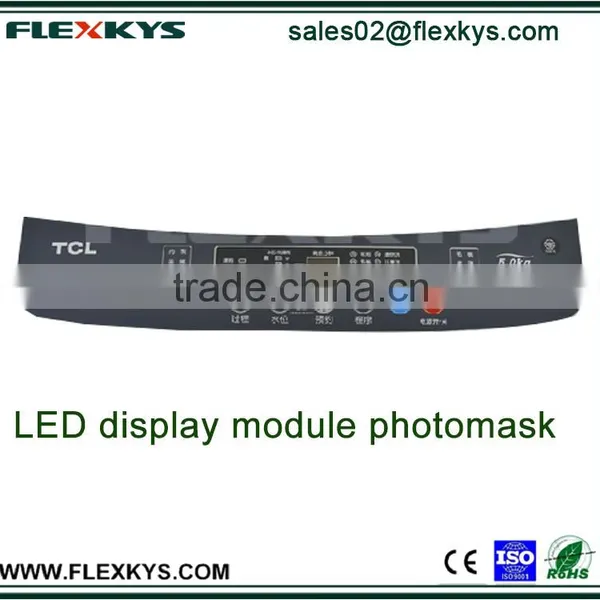 Light-tight Black PC Film Used on LED Display Module for Washing Machine photo-2