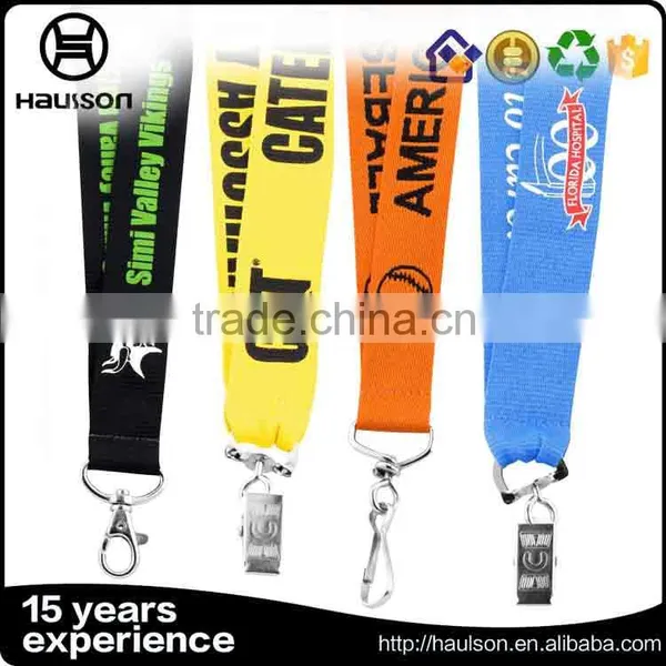 Custom Wholesale High Quality Silk Screen Print Woven Polyester Nylon Lanyard Ribbon Manufacturing photo-4