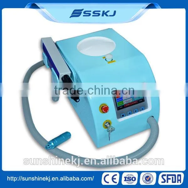 Cheap High Quality Mini q Switched nd Yag Laser Tattoo Removal Machine photo-3