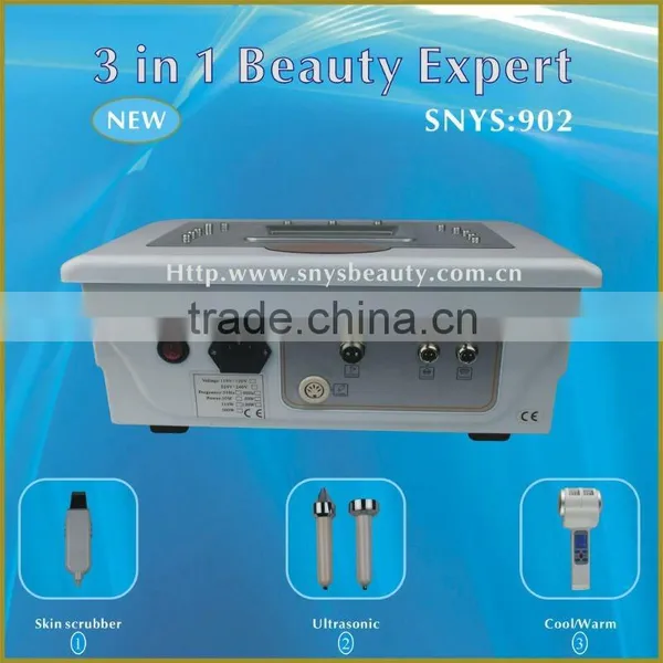 LCD Ultrasonic Skin Care Scrubber Facial Beauty Equipment (SNYS-902) photo-3