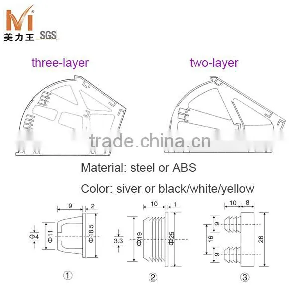 Modern Design Quality Hidden Shoe Rack Fitting photo-2