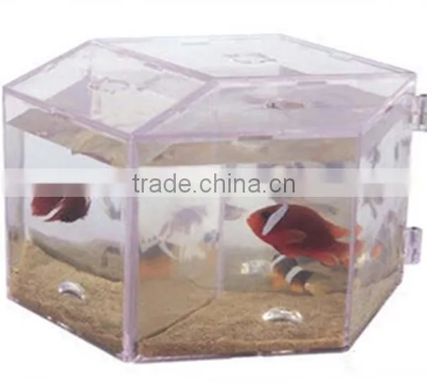 Night Aquarium Fish Tank With LED for Home Office Decoration photo-3