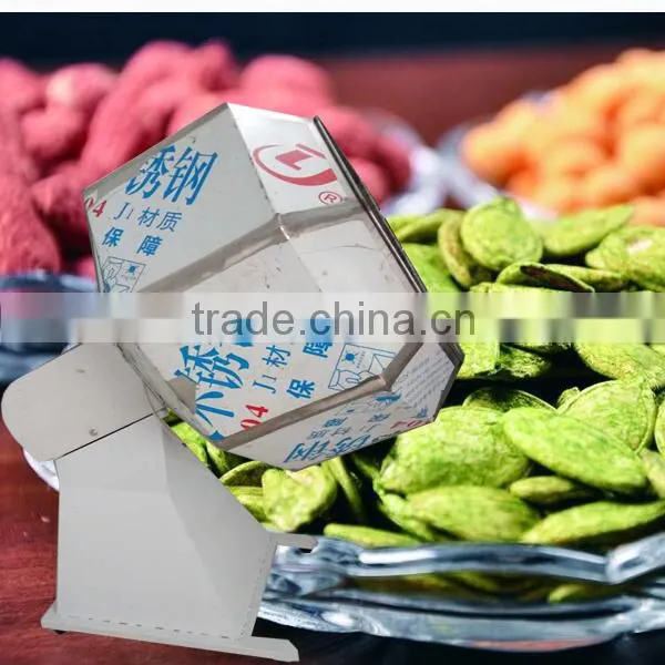 Compact Octagonal Barrel Potato Chips Flavoring Machine