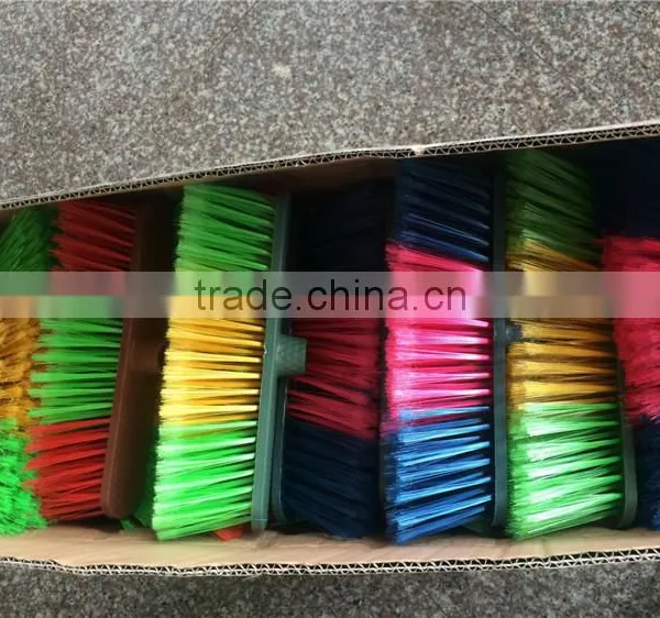 Soft Plastic Brooms / Indoor Sweeping Cleaning Brooms Brush / Floor Wooden Handle Broom photo-4