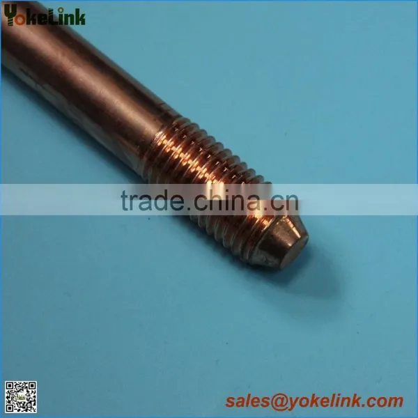Copper Clad Steel Pointed Earthing Rod With Clamp photo-4