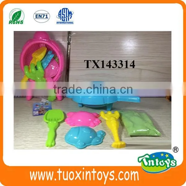 Plastic Sand Beach Tools Kids Toys Pretend Play 8pcs photo-5