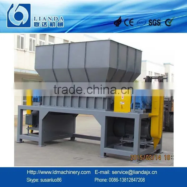 Single Double Shafts Shredder for Waste PE Film photo-3