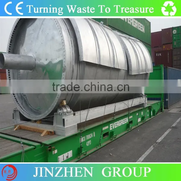 10 T Tire Pyrolysis Oil Waste Oil Distillation Plant to Diesel and Gasoline