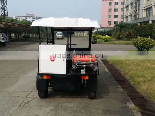 Guangzhou Unique Latest Ambulance Golf Car Battery Operated Utility Vehicle photo-4