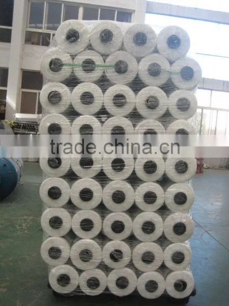 White Color Baler Net Wrap With Black Side Strips photo-3
