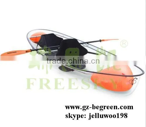Begreen 2 Passengers Clear Transparent Kayak Wholesale in China photo-6