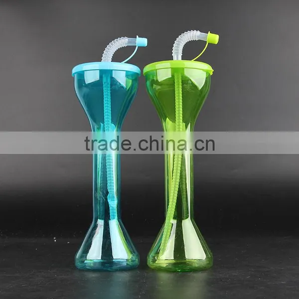Beach Plastic Cup With Straw photo-2