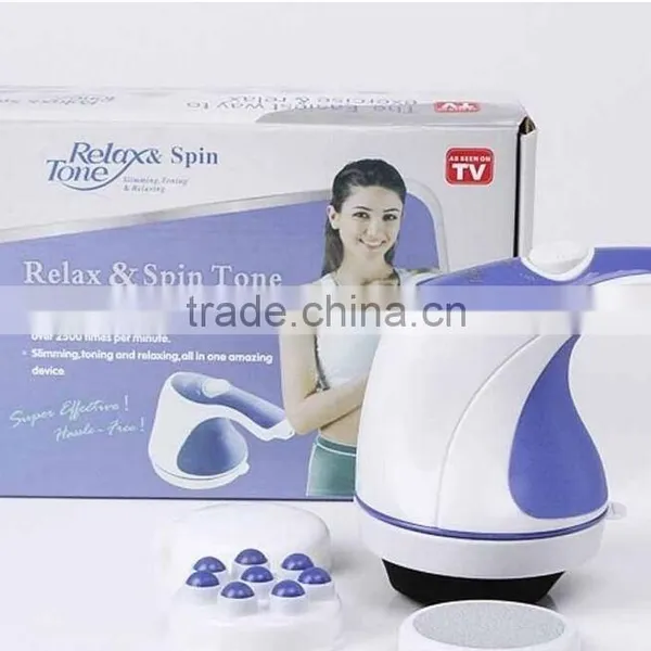 2015 New Arrival Relax & Spin Tone Body Massager Best For Slimming & Relaxing Body Electric Massager Vibrating Massager Portable photo-6