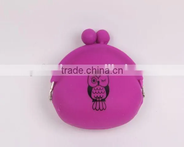 Owl Pattern Silicone Purse /Coin Purse photo-2