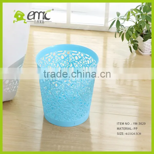 Plastic Hollow Trash Can/PP Waste Bin for Home Garbage Crate photo-4