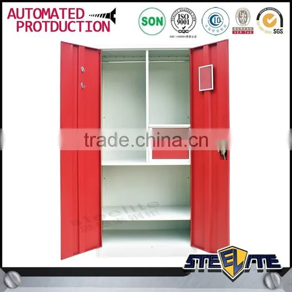 New Style Morden Bedroom Furniture for Metal Steel Almirah photo-6