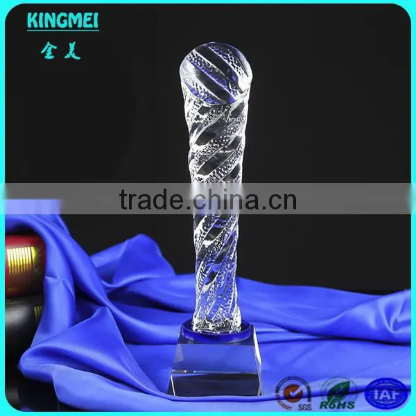 KM-ZP66 Wholesale Blank Teardrop Glass Award and Crystal Trophy photo-5