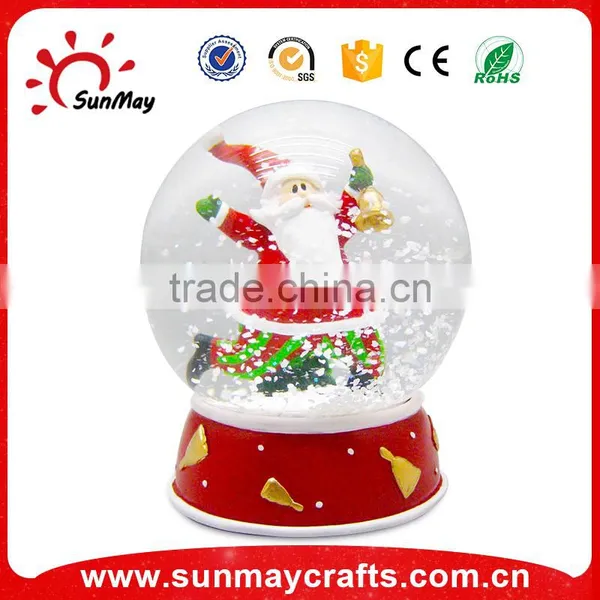 Hight Quality Custom Made Resin Christmas Santa Snowman Snow Globes photo-4