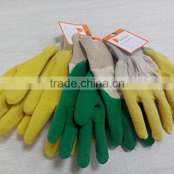 DDSAFETY Hot Sale Cotton Lined Latex Puncture Resistant Gloves photo-2