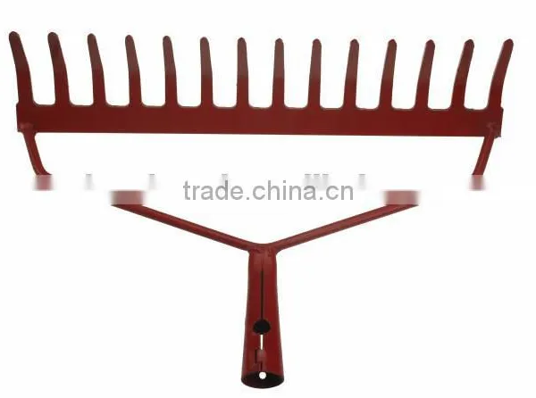 High Quality Carbon Steel Garden Hand Rake photo-5